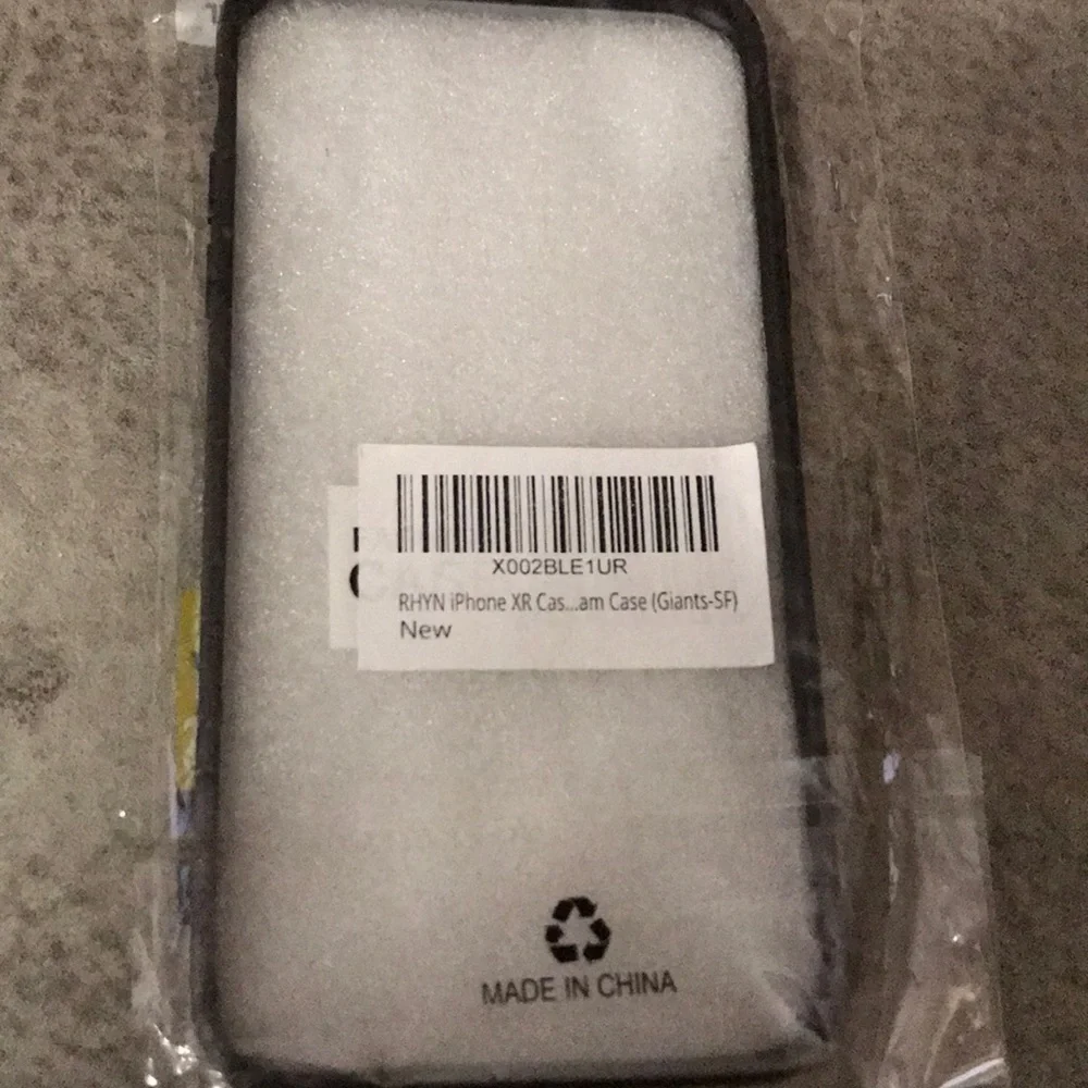New SF Giants IPhone XR mobile cover
